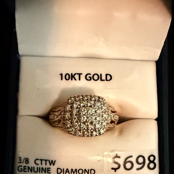 KEEPSAKE the Label Yellow Gold 3/8 CTTW Diamond Ring - Picture 3 of 8